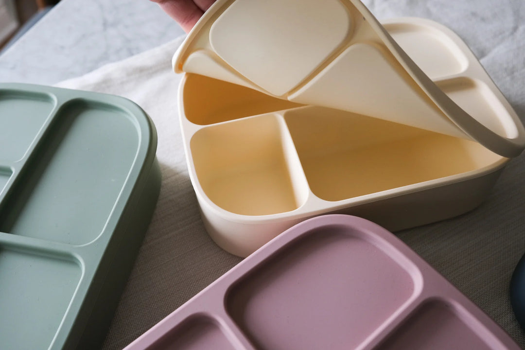 Micasso & Co - Boîte Bento en Silicone, Mauve