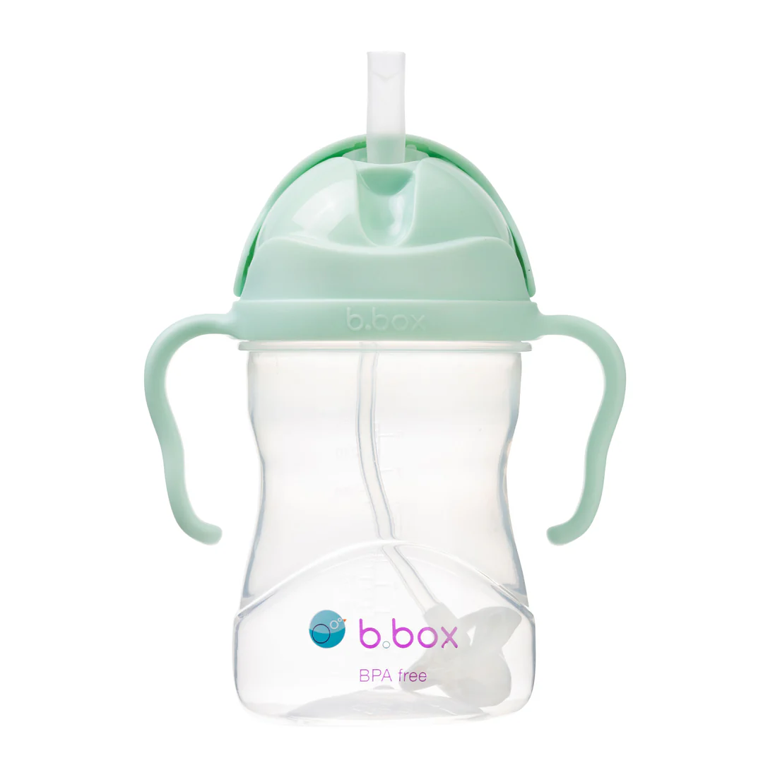 b.box - Sippy Cup with Weighted Straw, Boysenberry