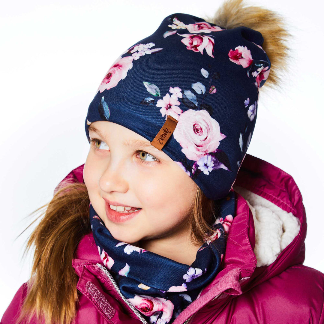 Foulard Infini, Une Rose en Hiver