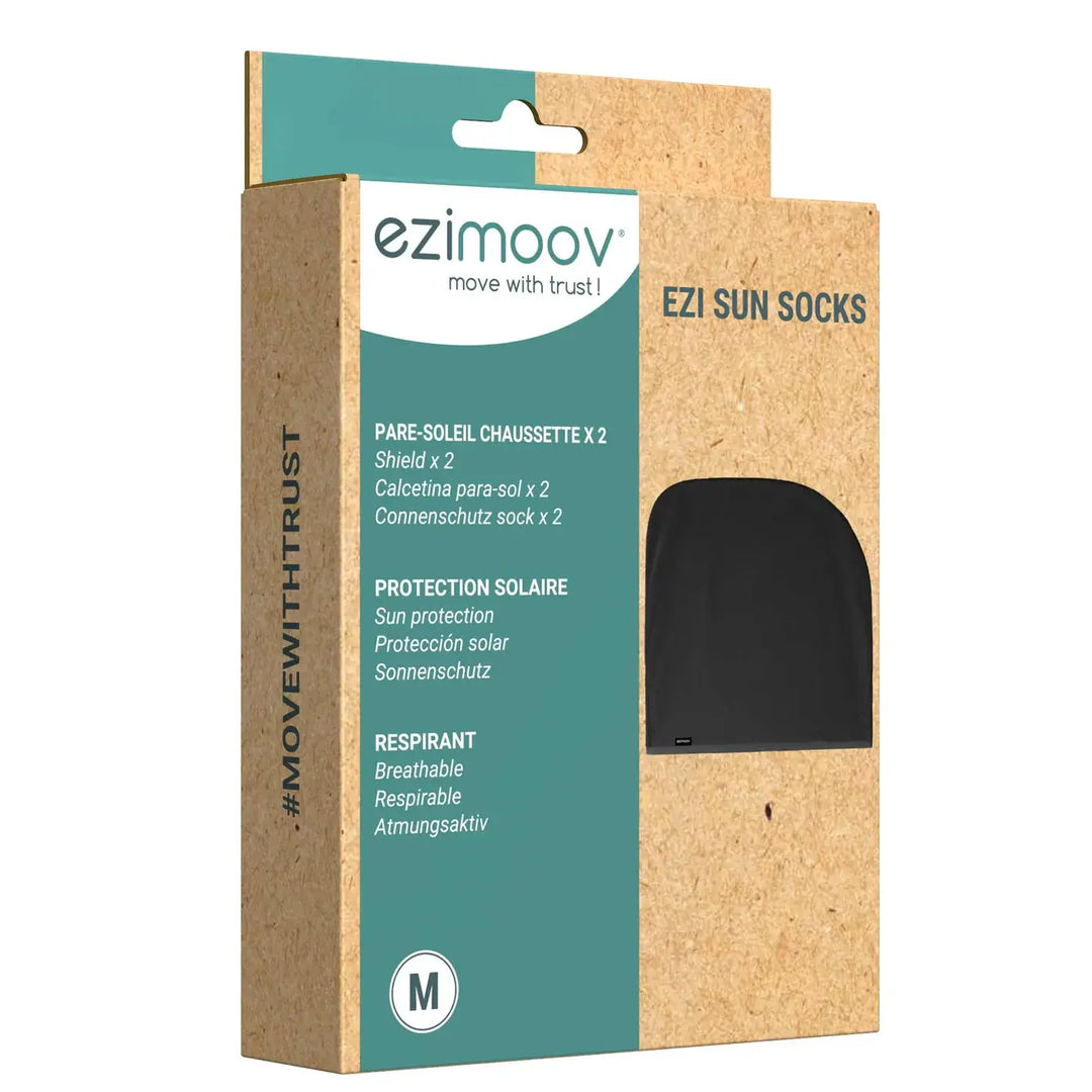 Ezimoov - Paquet de 2 Pare-Soleils Chaussettes pour Voiture