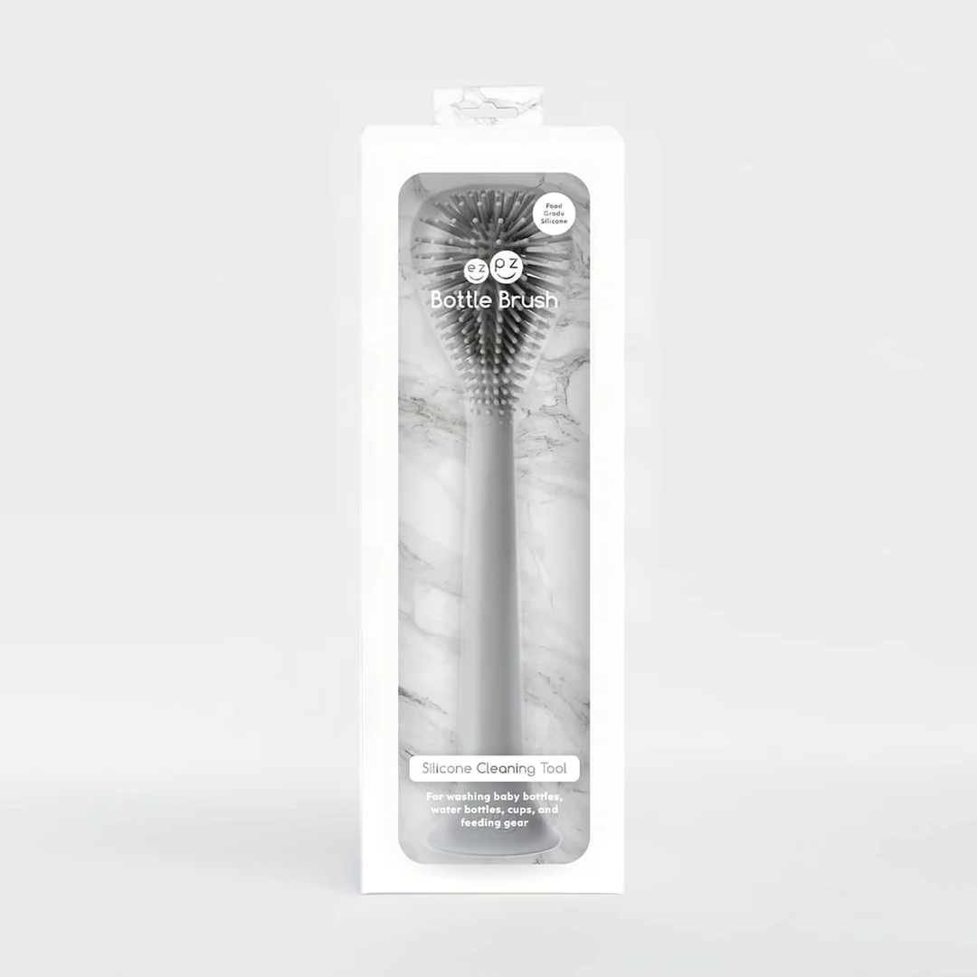 EzPz - Silicone Bottle Brush, Pewter