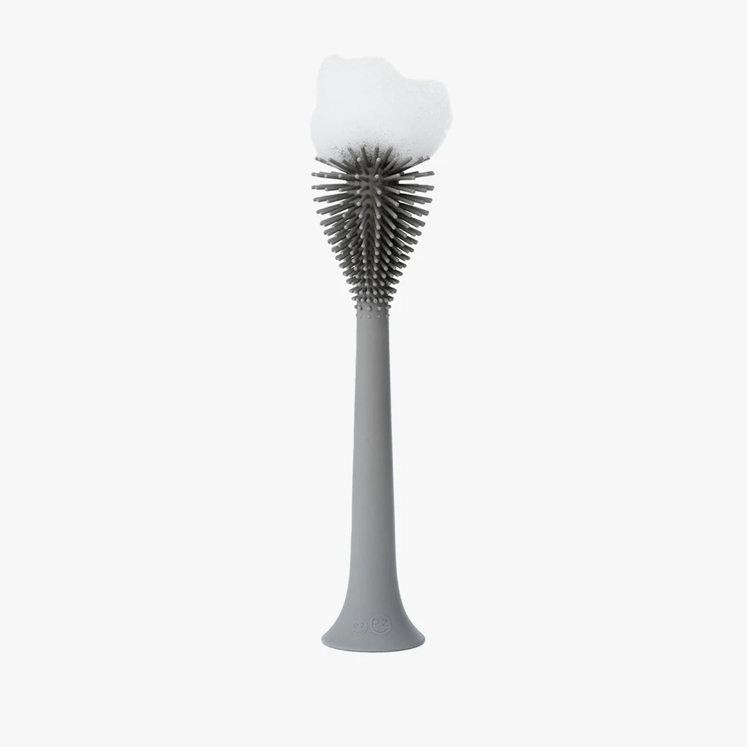 EzPz - Silicone Bottle Brush, Pewter