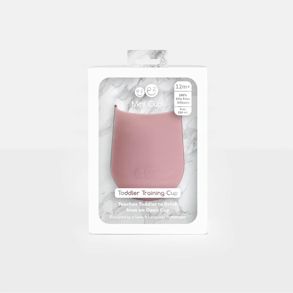 EzPz - Grand Verre en Silicone, Blush, 4oz