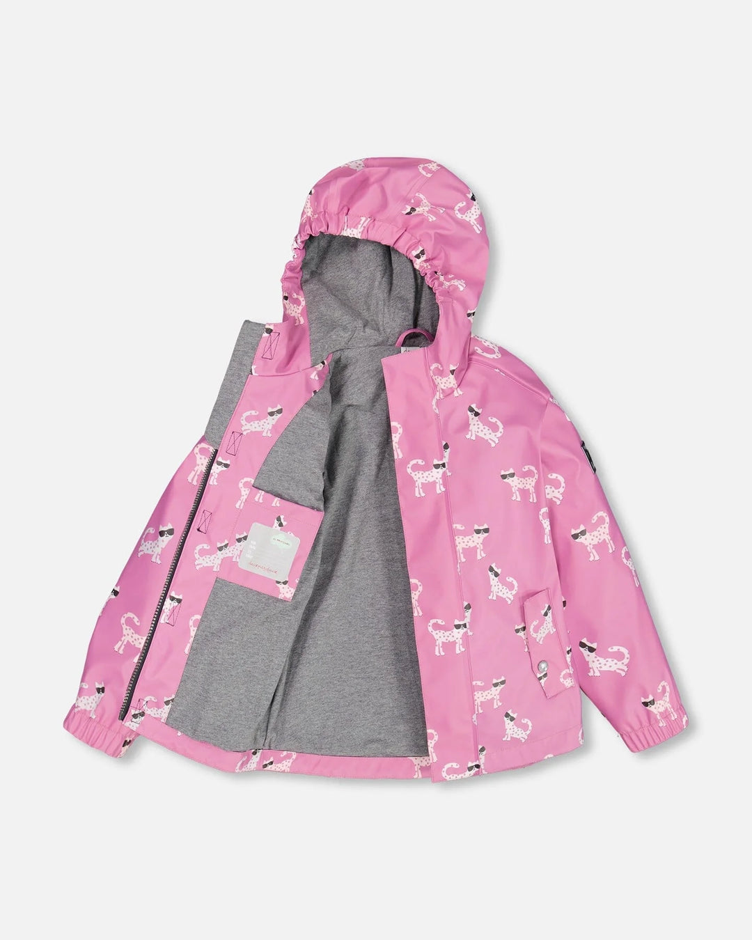 Rain Set, Cats Pink