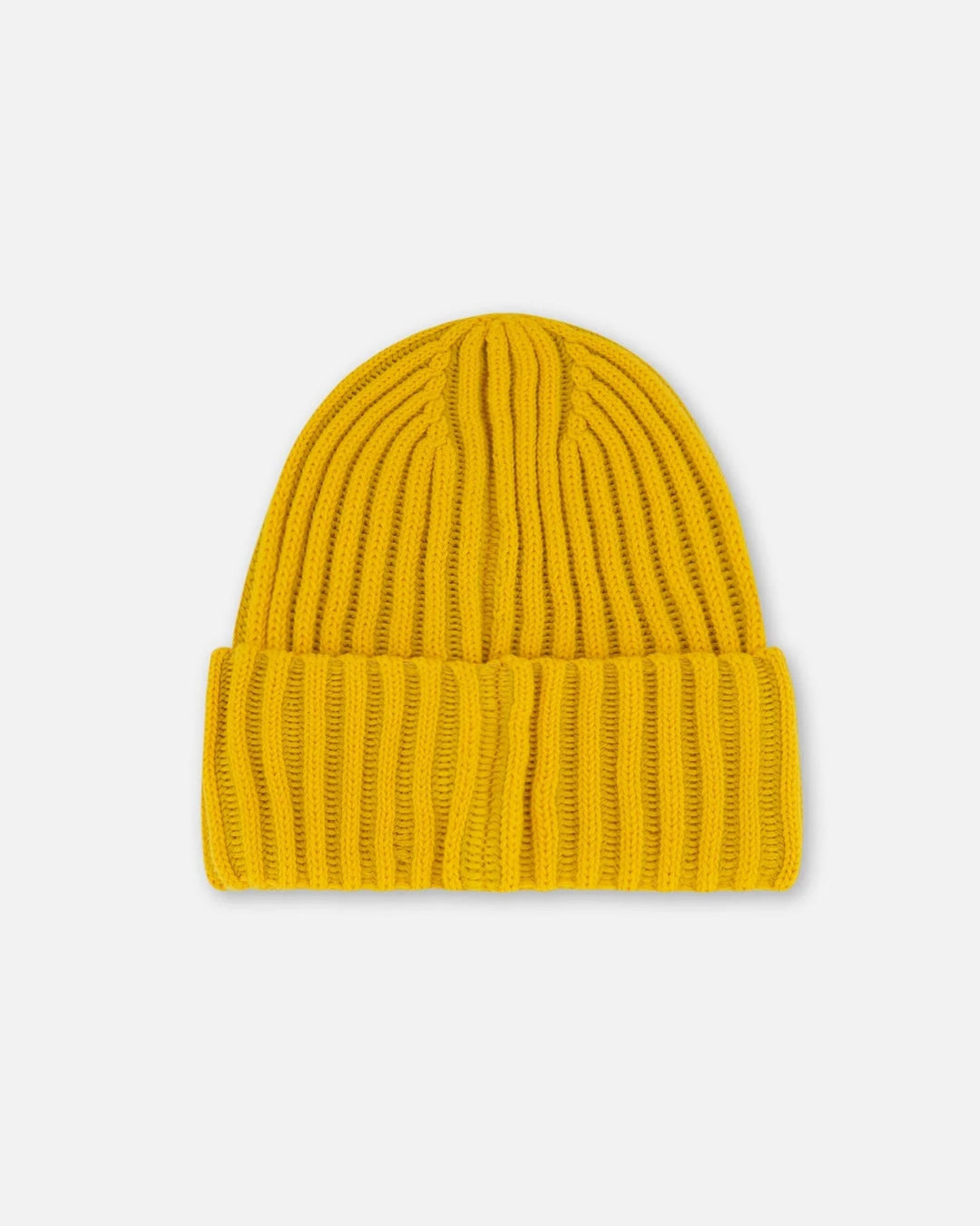 Tuque en Tricot, Jaune Minéral