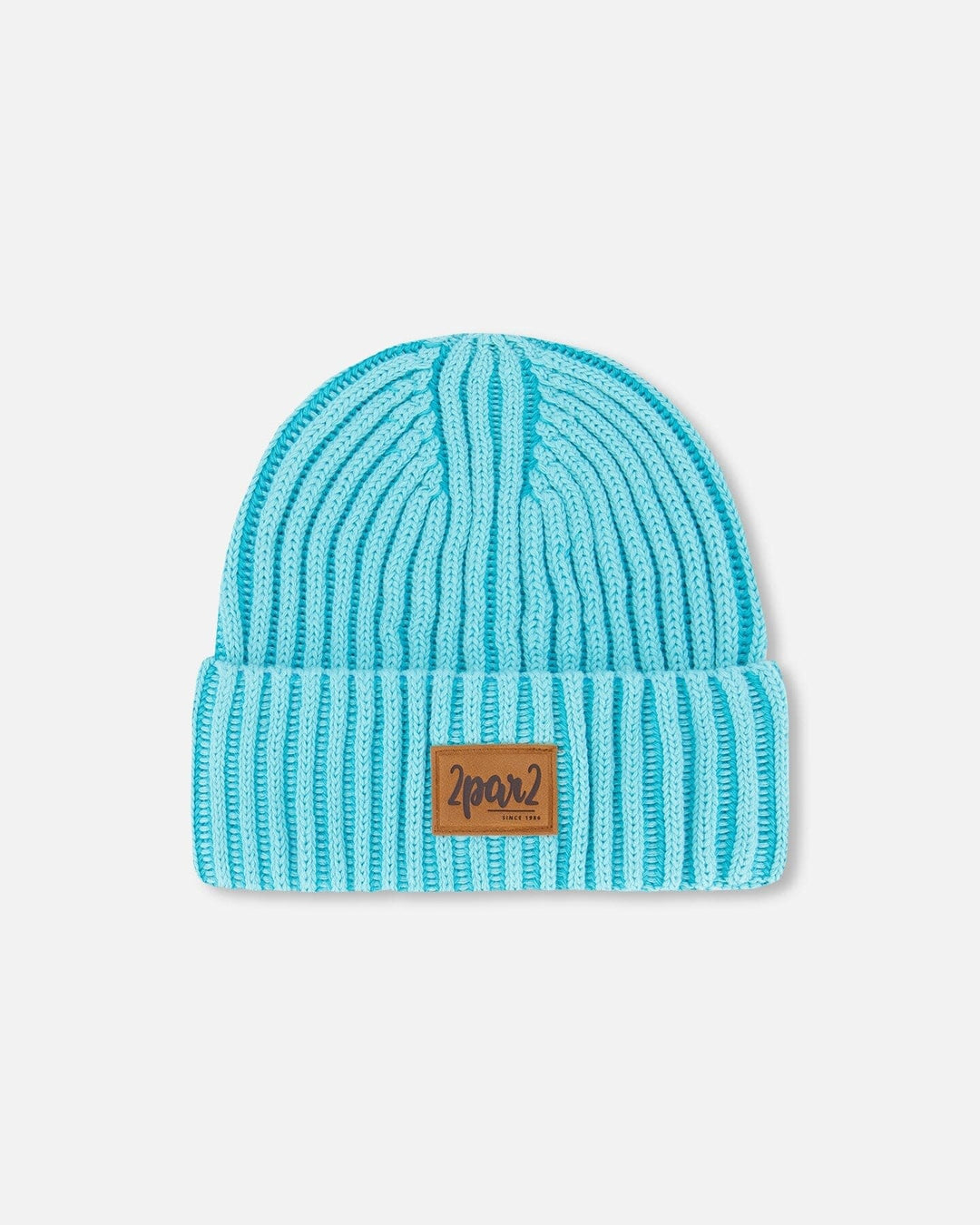 Deux par Deux - Knit Hat, Aqua Haze