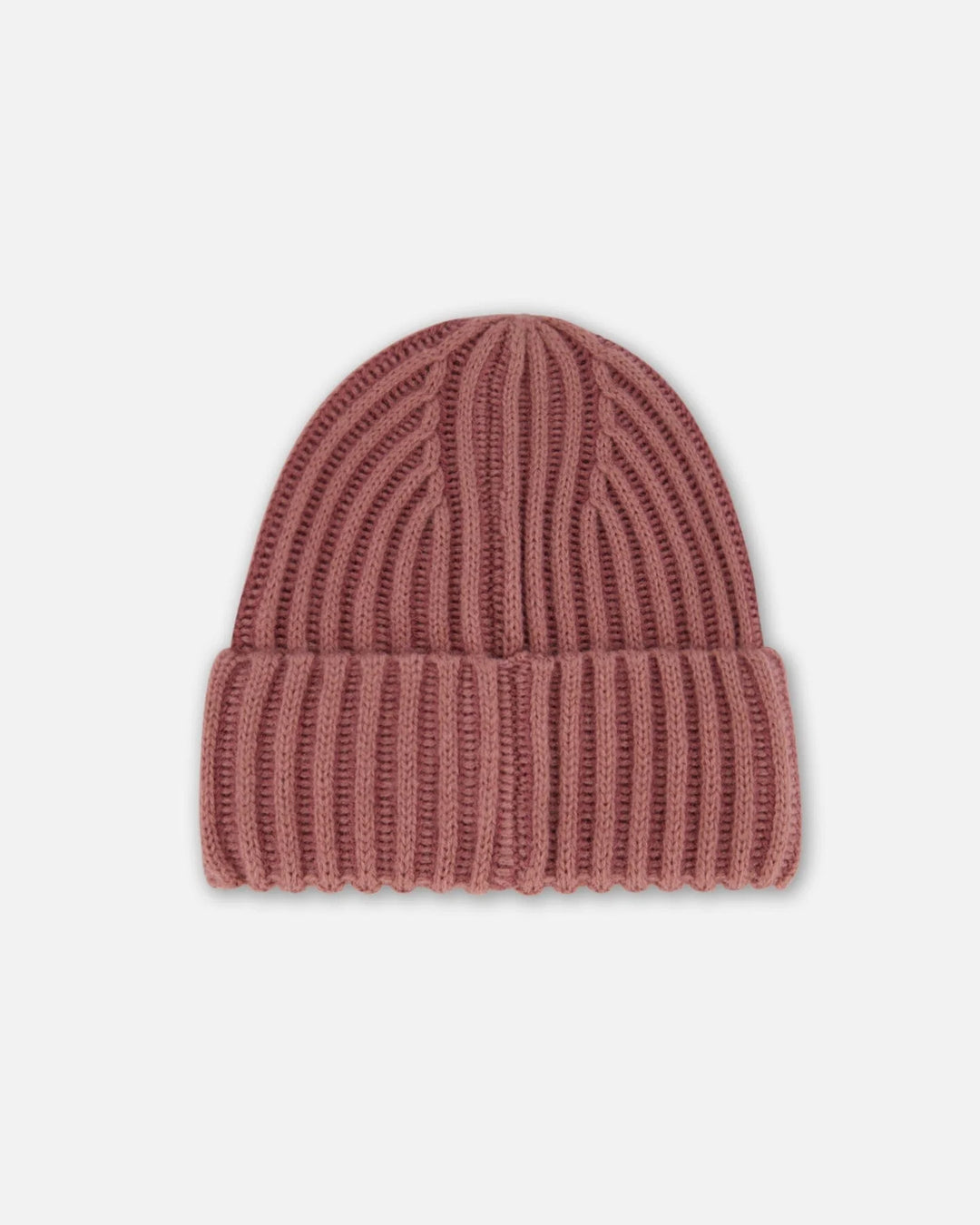 Tuque en Tricot, Rose Blanchi