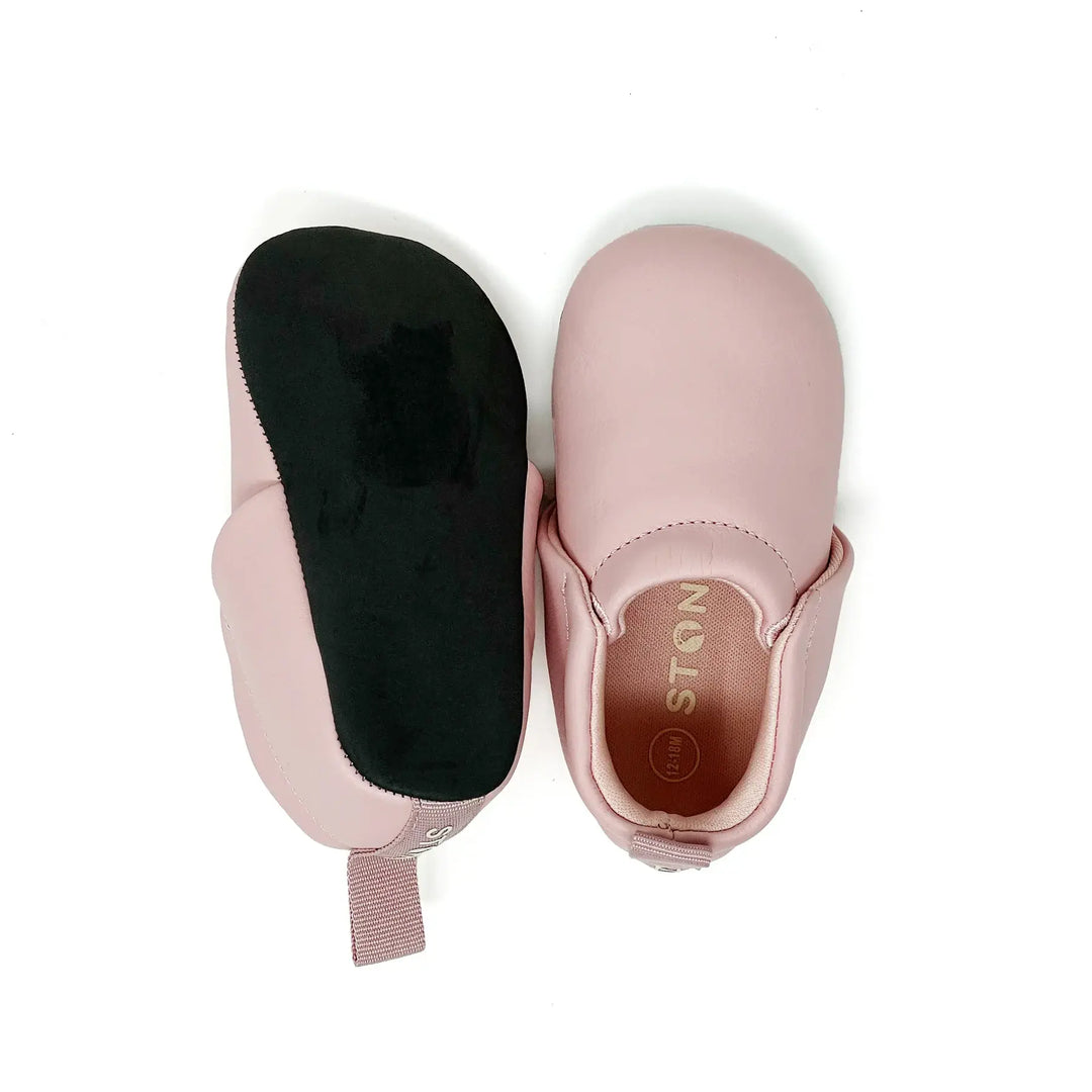 Stonz - Willow Vegan Leather Soft Shoes, Haze Pink