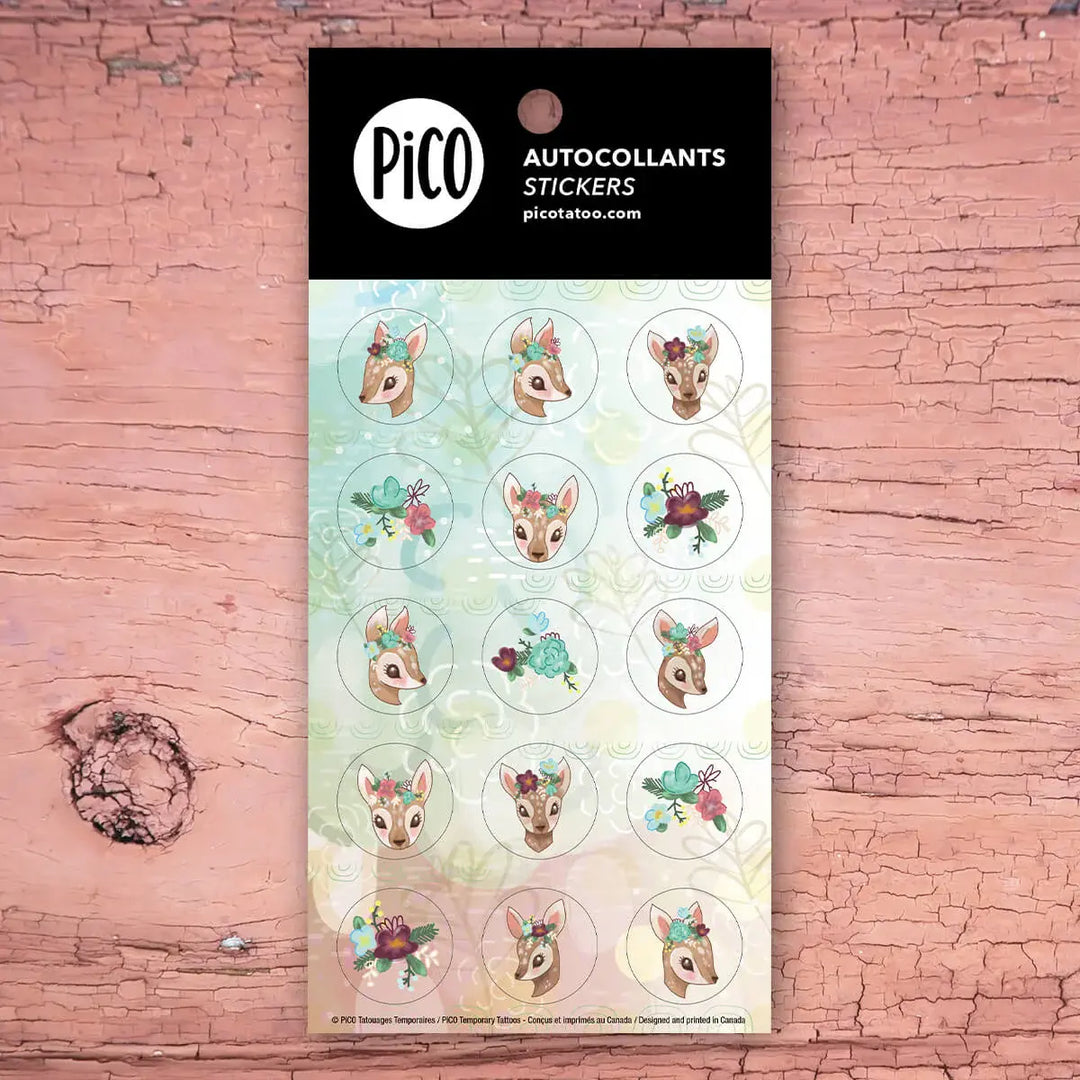 Pico Tatoo - Lot de 10 Feuilles d'Autocollants, Délicat