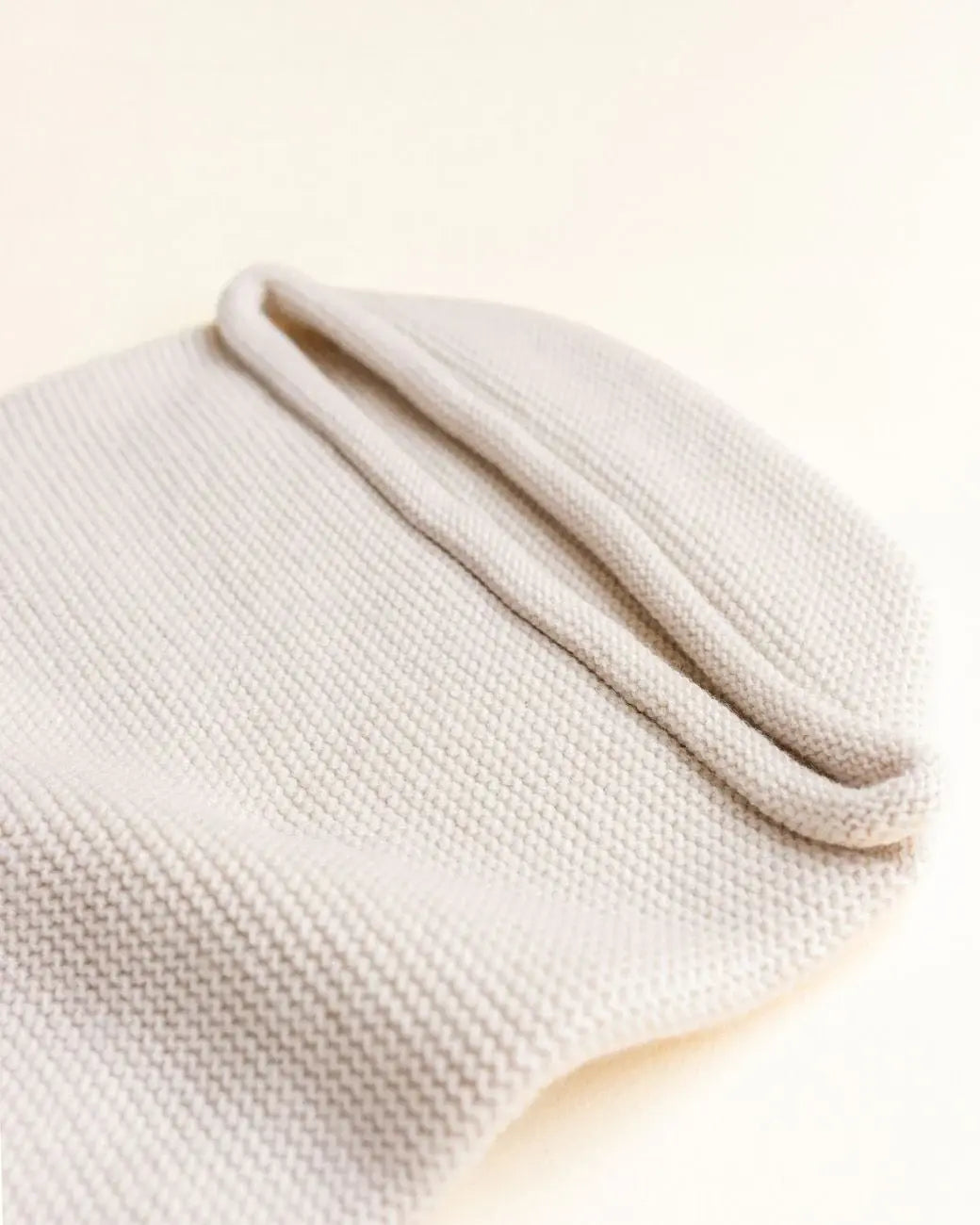 Hvid Knitwear - Cocon en Laine Mérinos, Crème