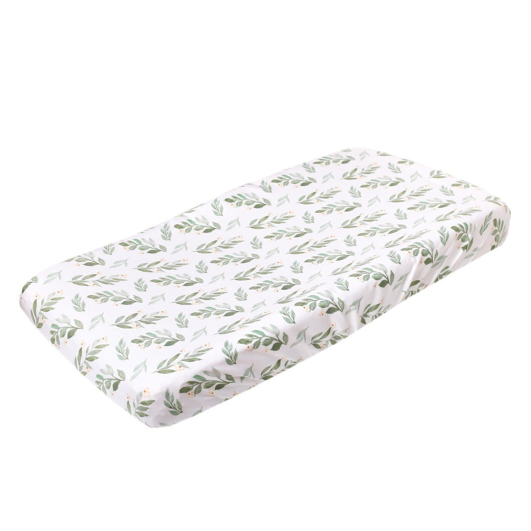 Copper Pearl - Diaper Changing Pad Cover, Fern