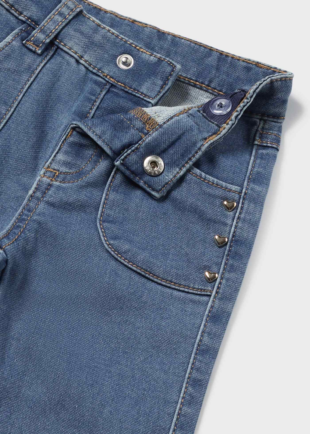 Mayoral - Pantalon Évasé en Denim, Moyen