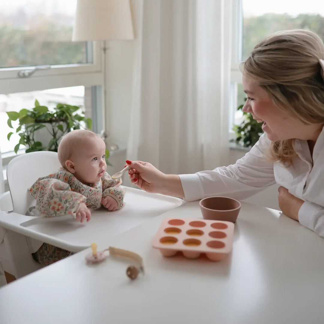 Mushie - Baby Food Freezer Tray, Blush