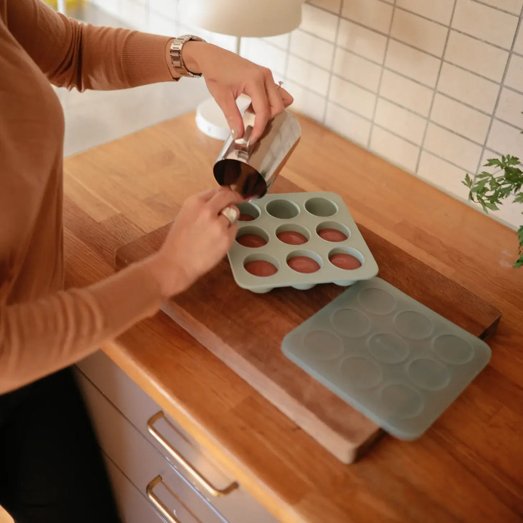 Mushie - Baby Food Freezer Tray, Blush