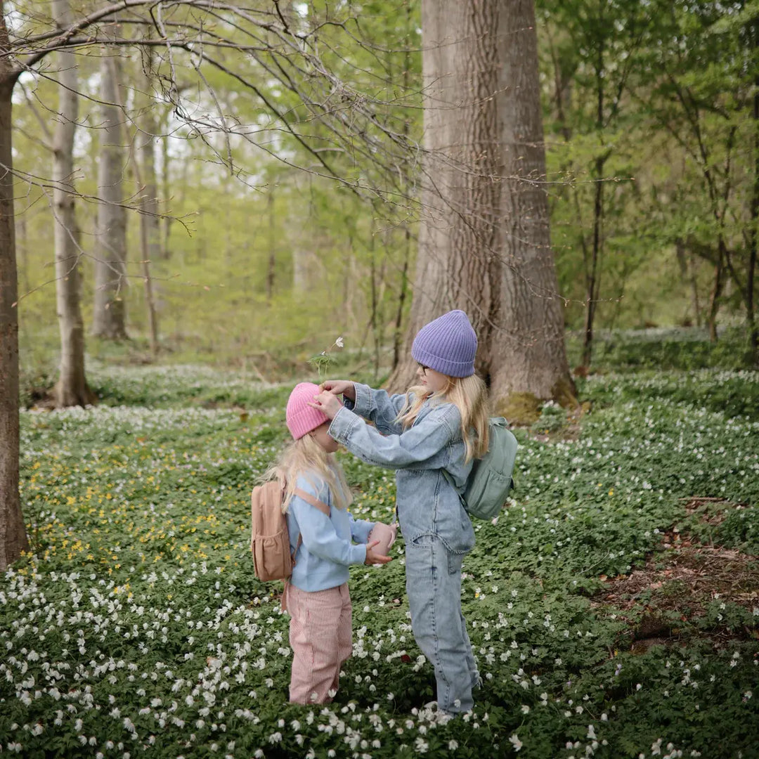 Mushie - Mini Sac à Dos pour Enfants, Naturel