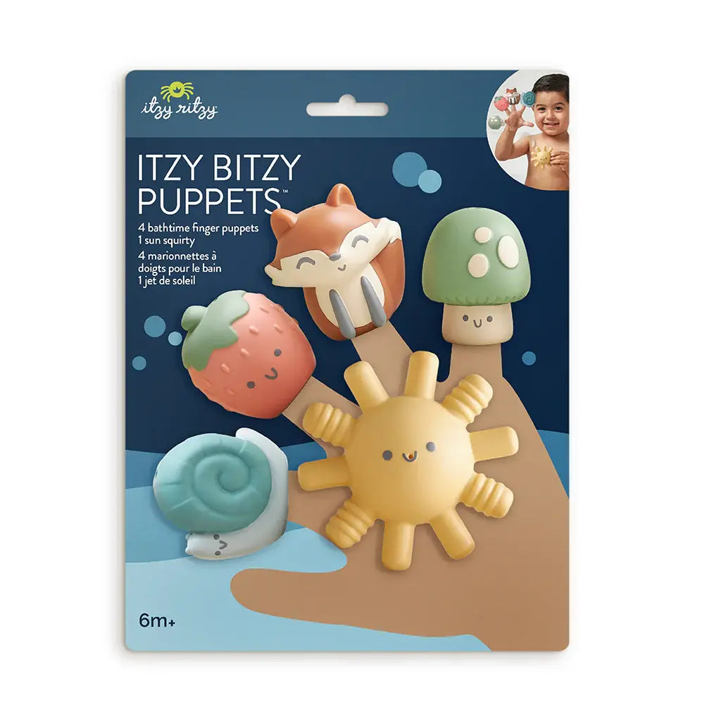 Itzy Ritzy - Marionnettes à Doigts pour le Bain