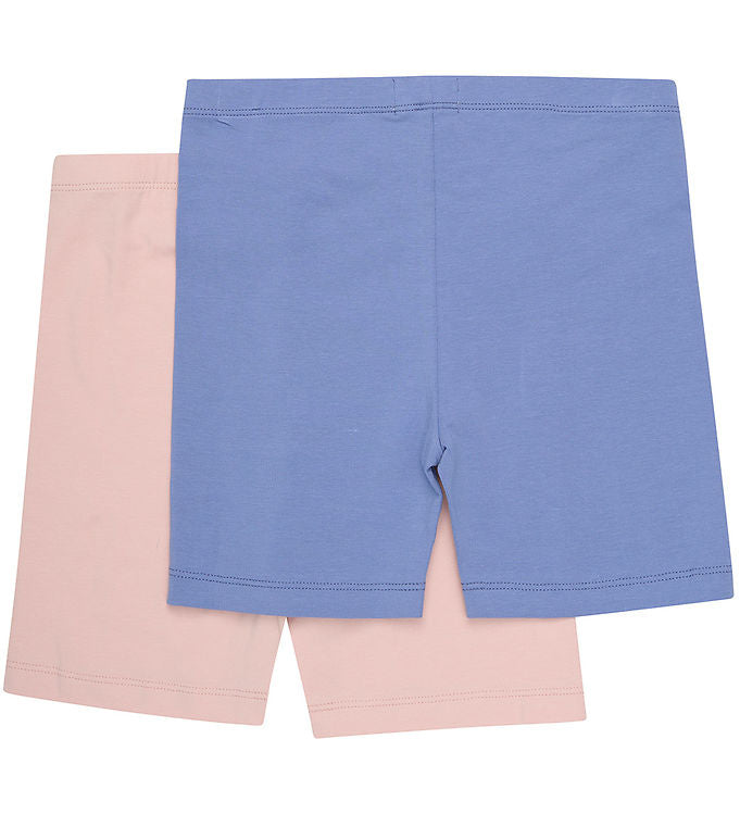 Creamie - Pack of 2 Fitted Shorts, Blue and Pink