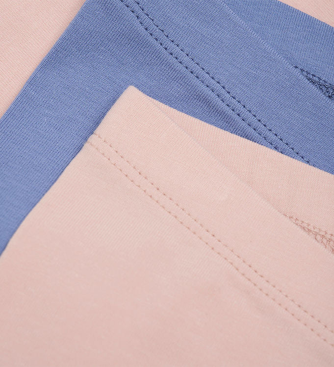 Creamie - Pack of 2 Fitted Shorts, Blue and Pink