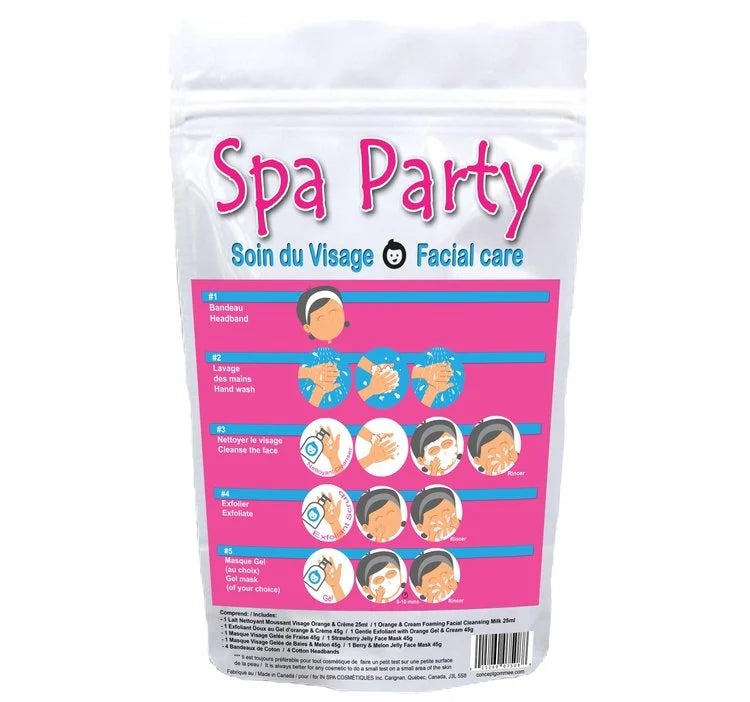 GOM.MEE - Facial Care "Spa Party" Activity Kit for 4 Children