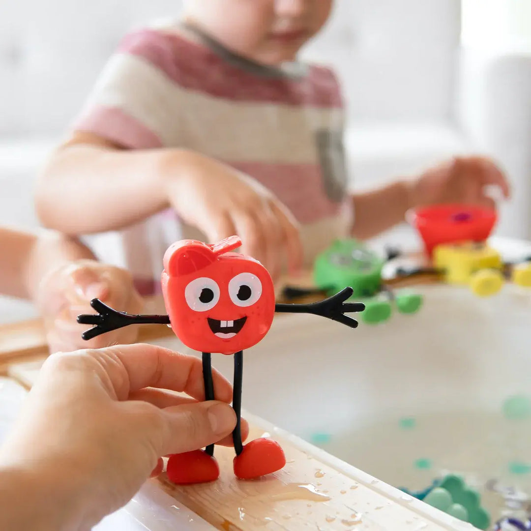 Glo Pals - Personnage avec 2 Cubes Lumineux Activés par l'Eau, Sammy 2.0