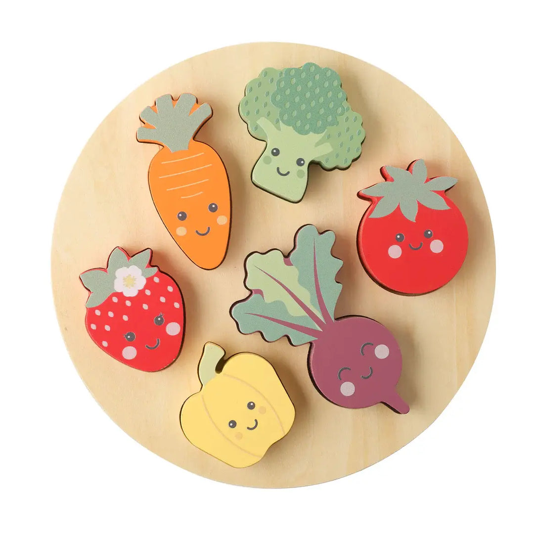 Orange Tree Toys - Casse-Tête en Bois, Légumes