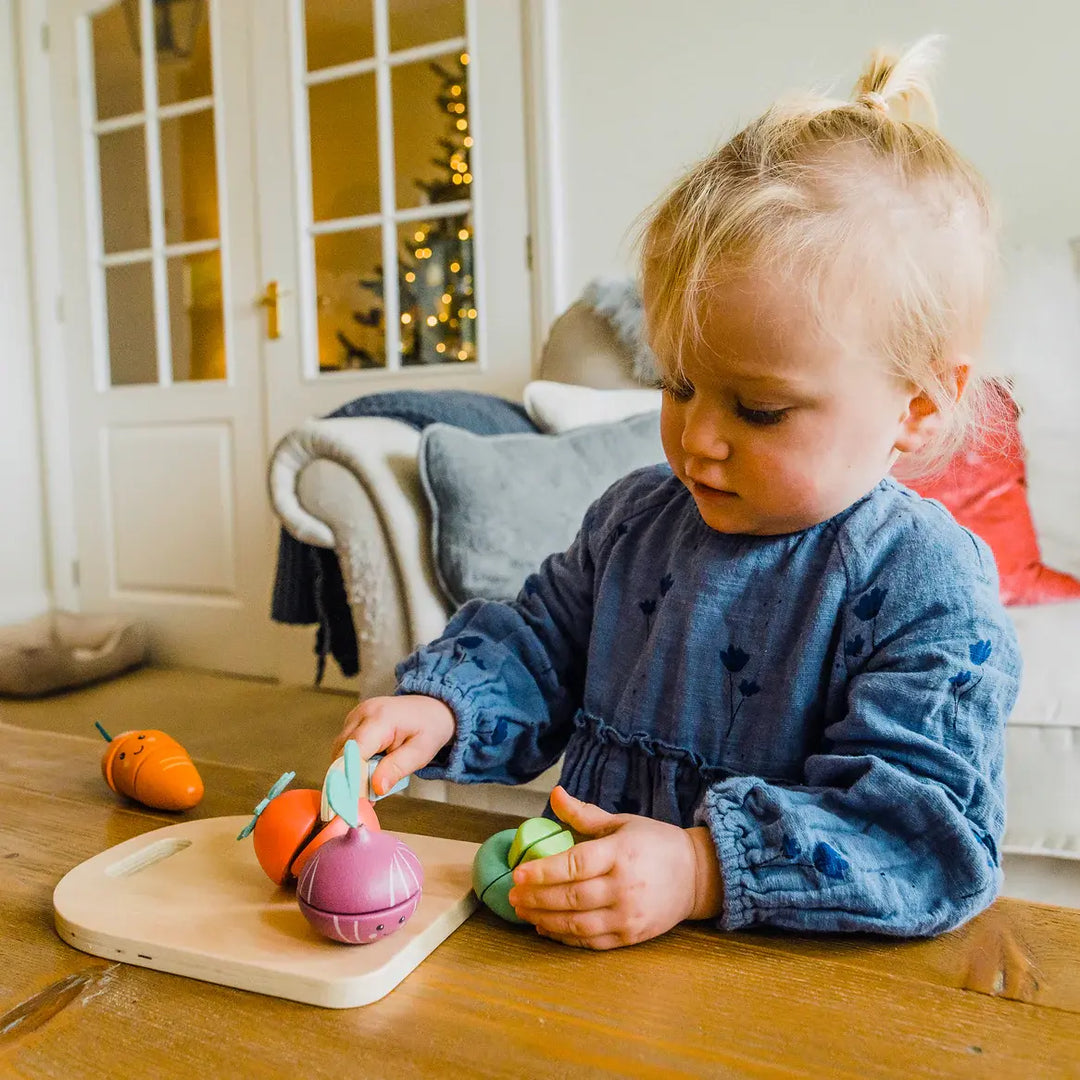 Orange Tree Toys - Ensemble Fruits à Couper en Bois