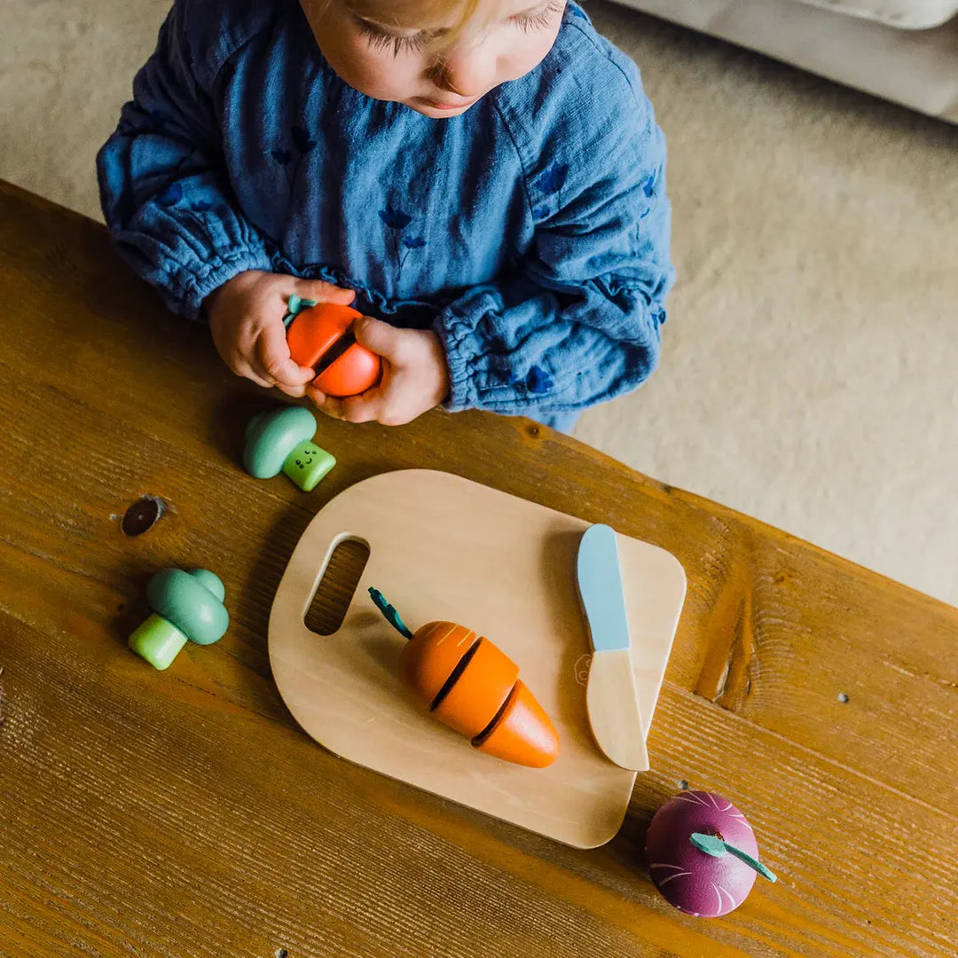 Orange Tree Toys - Ensemble Fruits à Couper en Bois