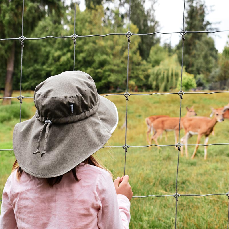  Jan & Jul - Grow with Me Waterproof Adventure Sun Hat, Army Green