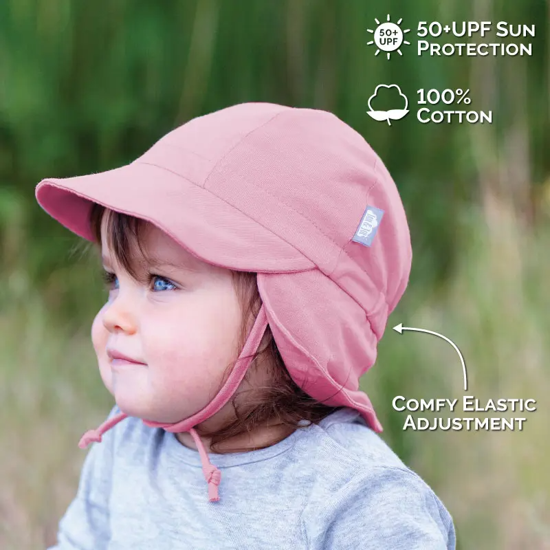  Jan & Jul - Cotton Sun Soft Baby Cap, Juniper Green