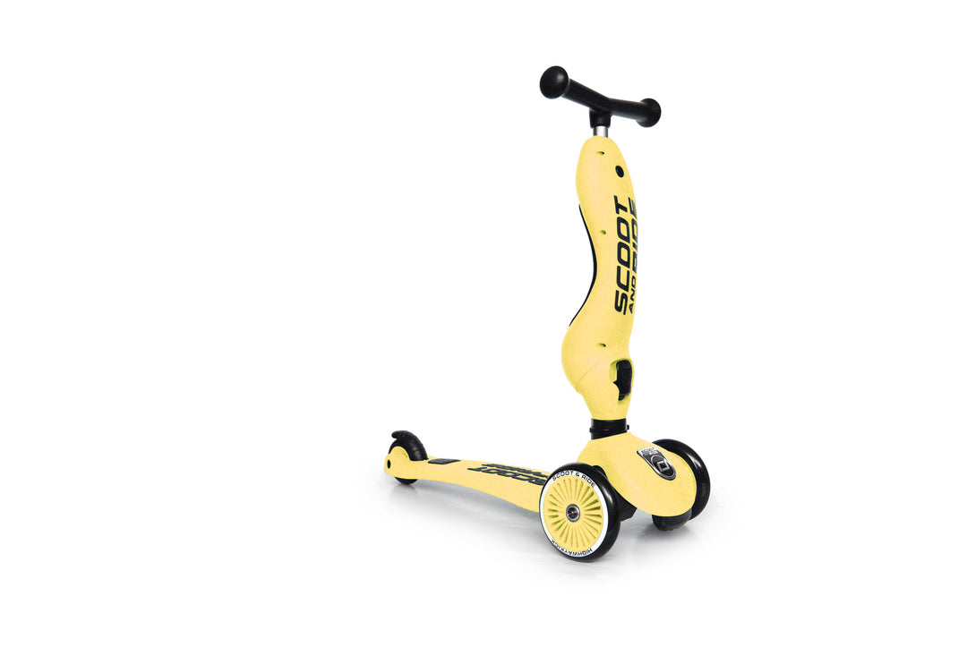 Scoot & Ride - Trottinette 2-en-1 Highwaykick 1, Citron