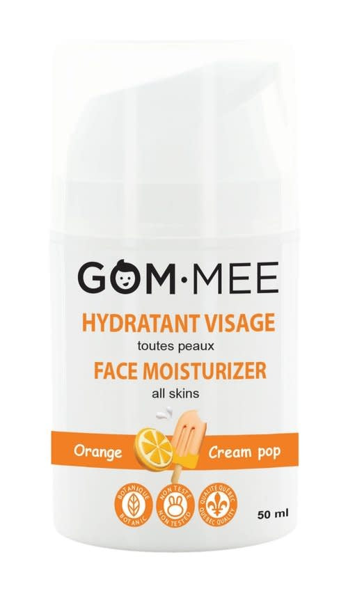 GOM.MEE - Hydratant pour le Visage, Orange & Crème