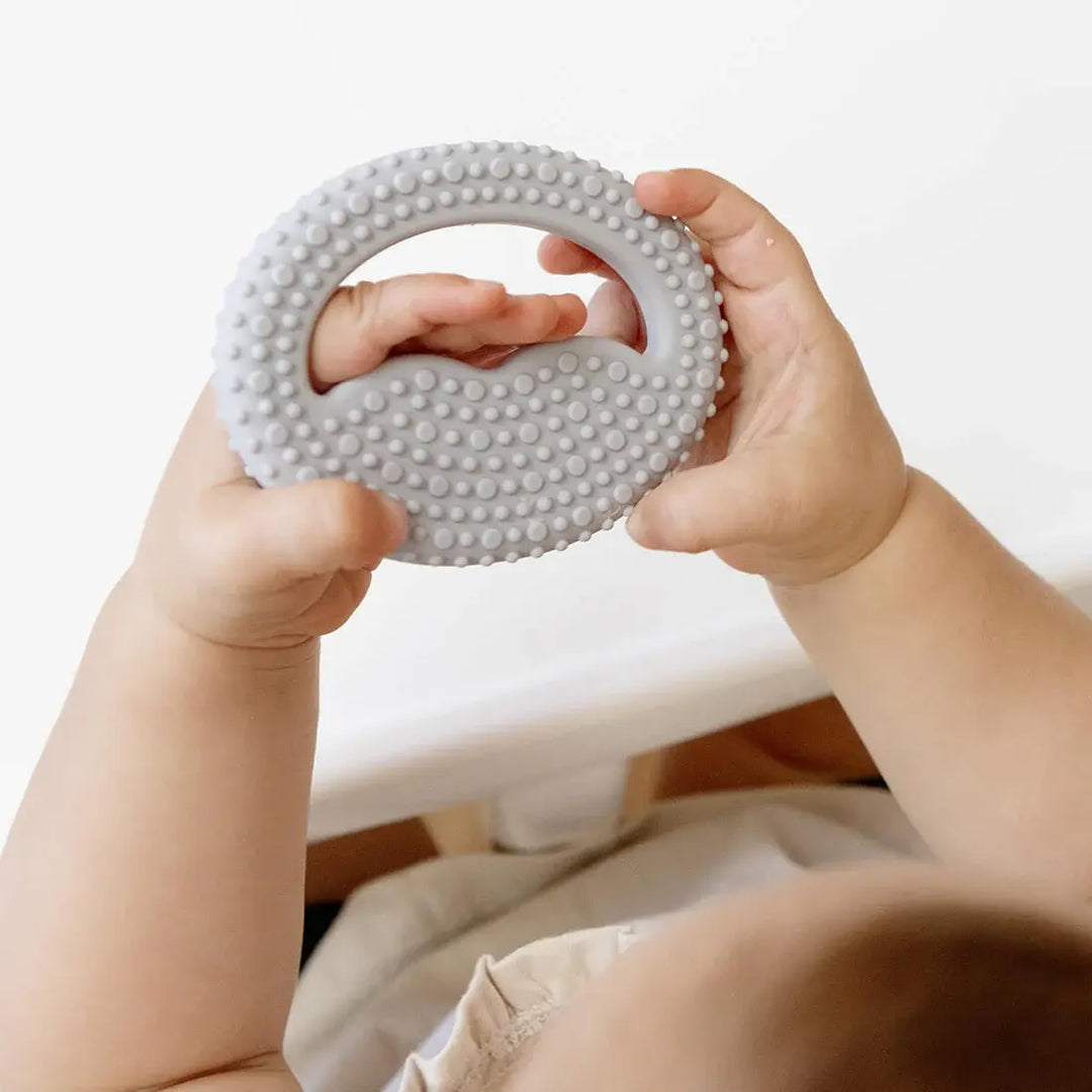 EzPz - Outils de Développement Oral pour Bébé, Gris Étain