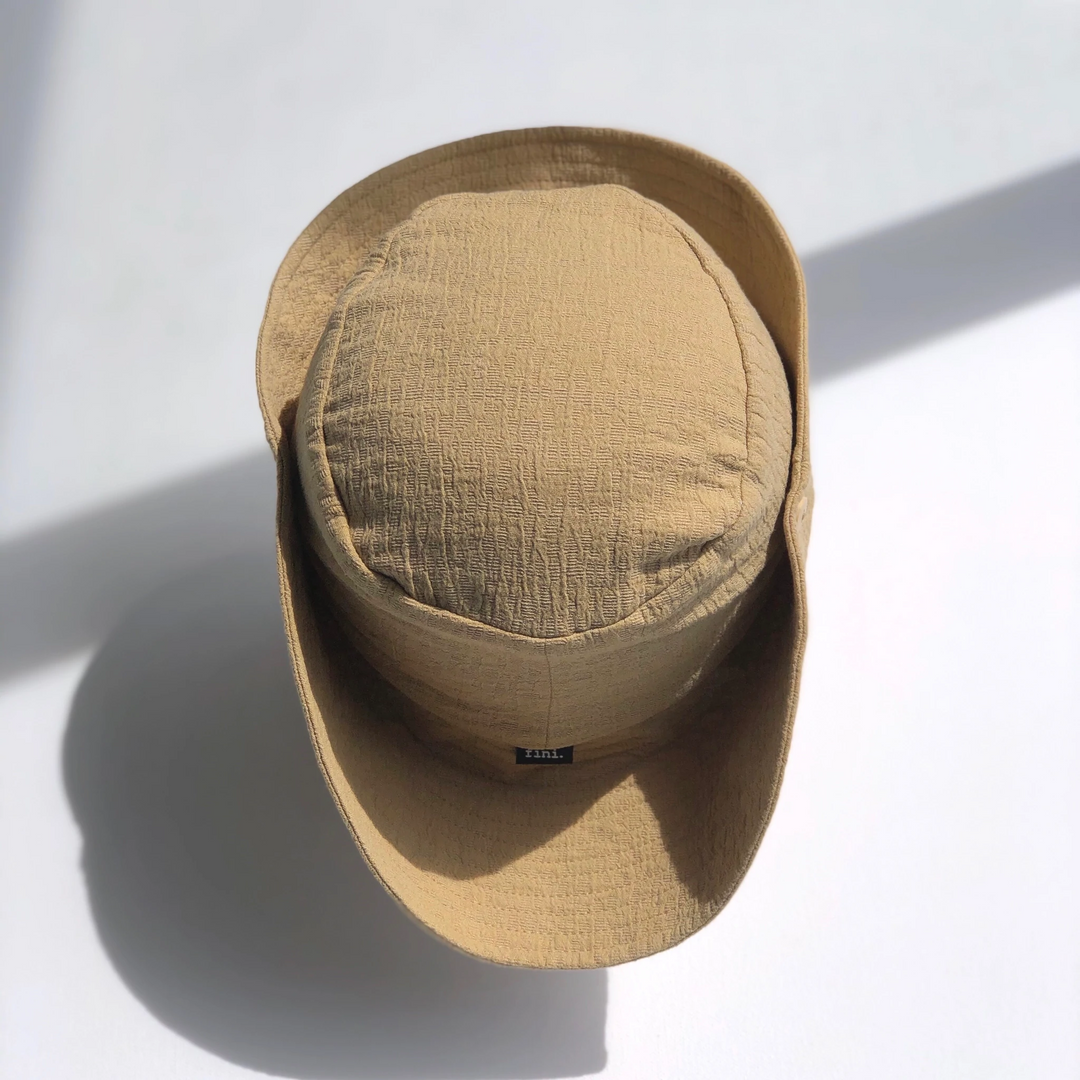 Fini. The Label - Chapeau Soleil Matelot en Coton, Sable