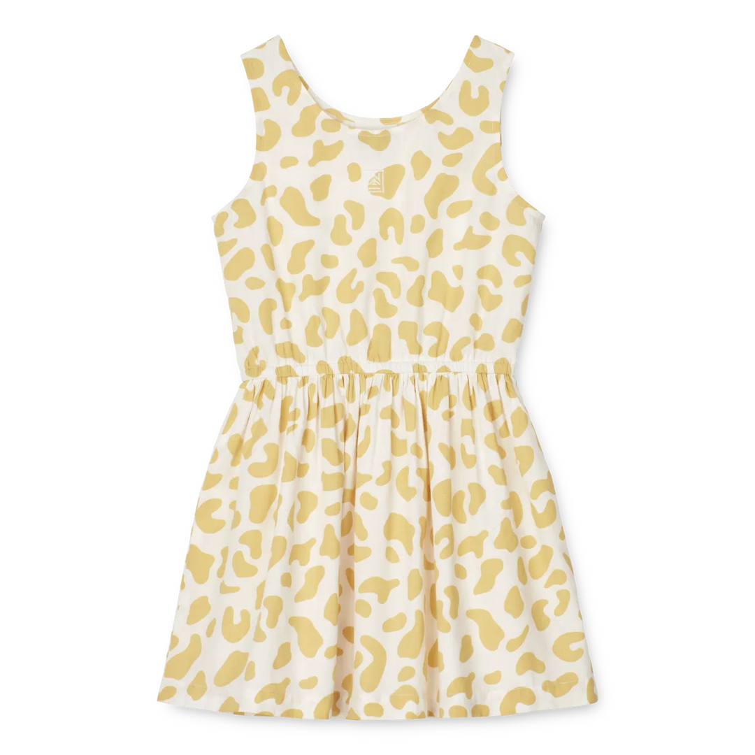 Liewood - Idaho Organic Cotton Dress, Leopard Spots Jojoba