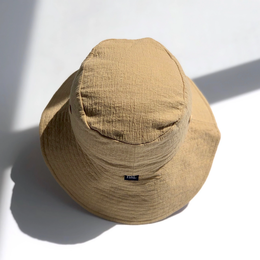 Fini. The Label - Sailor Cotton Sun Hat, Sand