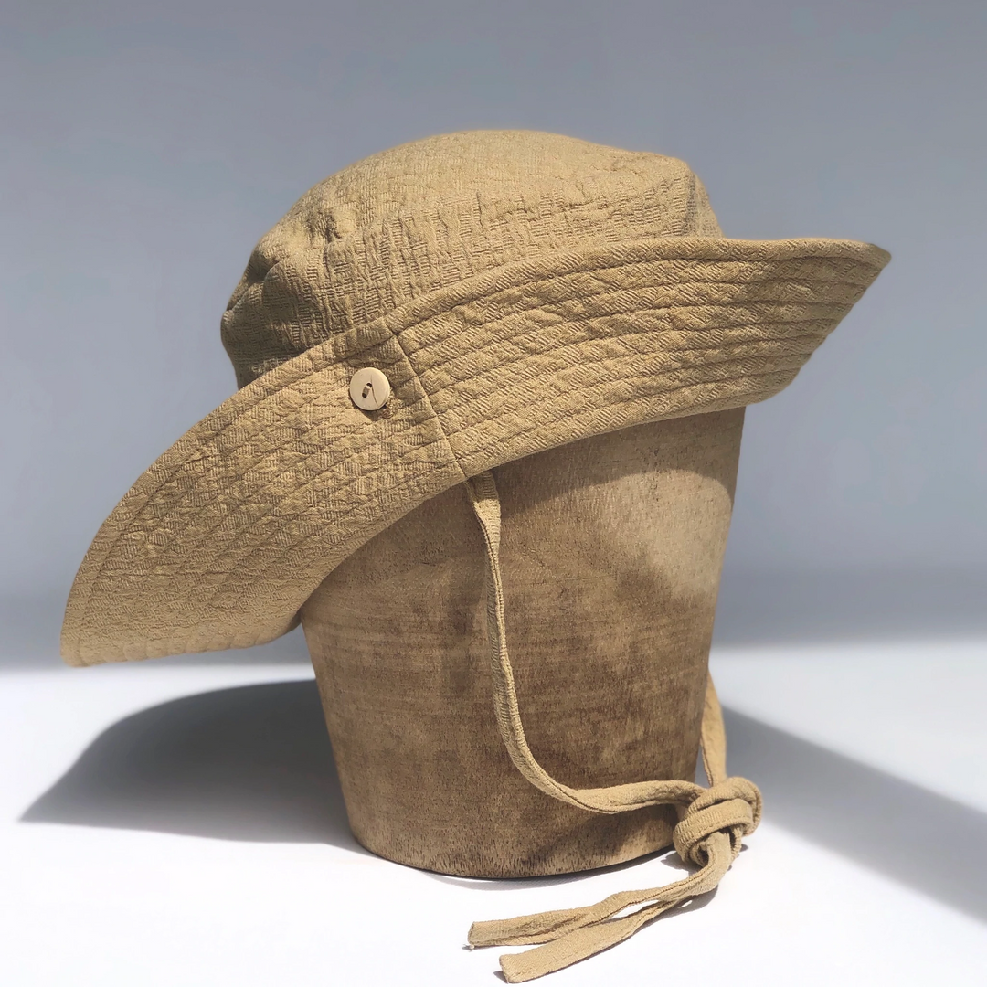 Fini. The Label - Sailor Cotton Sun Hat, Sand