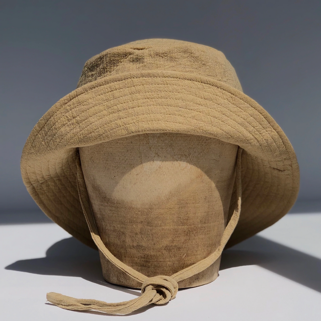 Fini. The Label - Chapeau Soleil Matelot en Coton, Sable