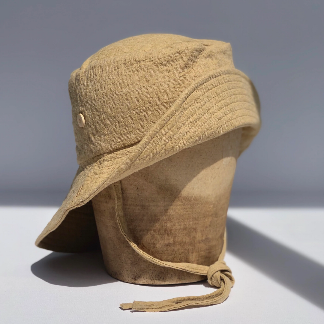 Fini. The Label - Sailor Cotton Sun Hat, Sand