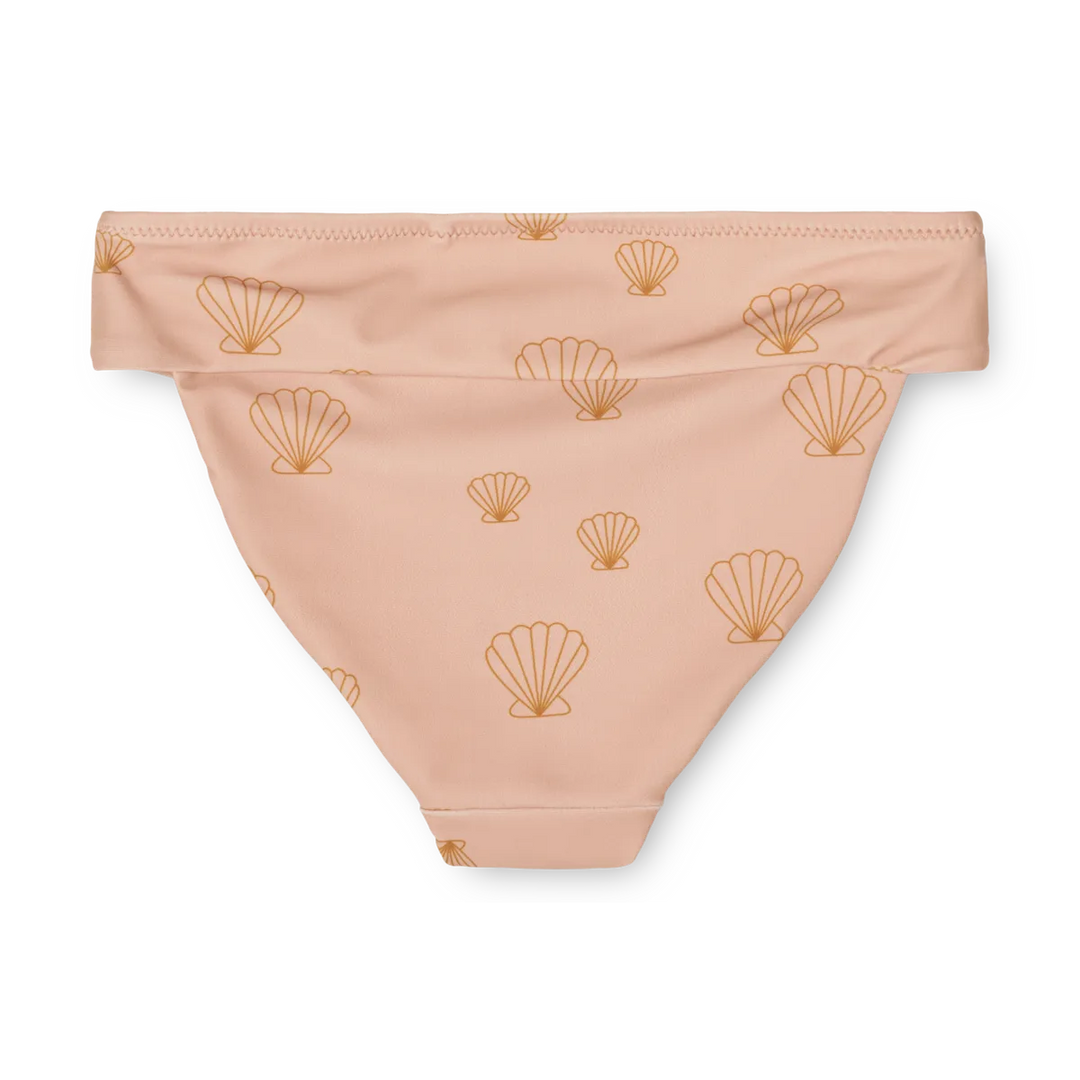 Liewood - Maillot de Bain Deux Pièces Lucette, Coquillages Rose Pâle