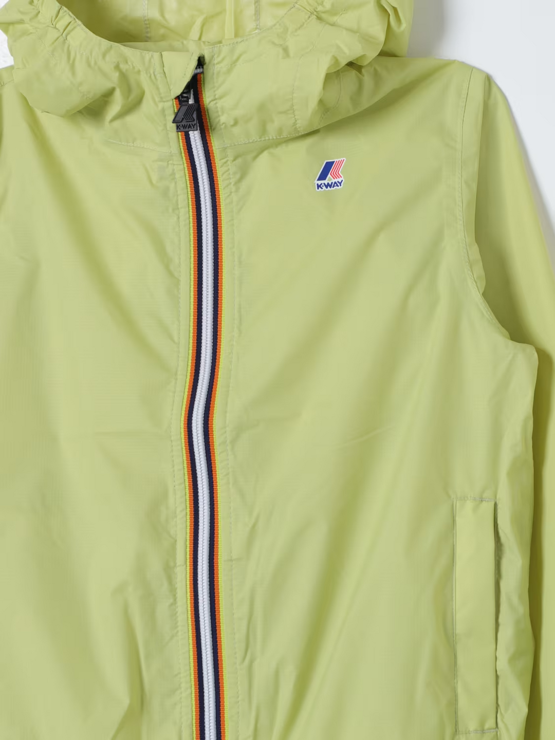 K-Way - Claude Windbreaker Jacket, Green Celery