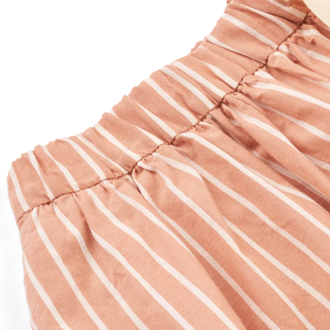 Liewood - Padua Organic Cotton Skirt, Stripes Tuscany Rose and Cream