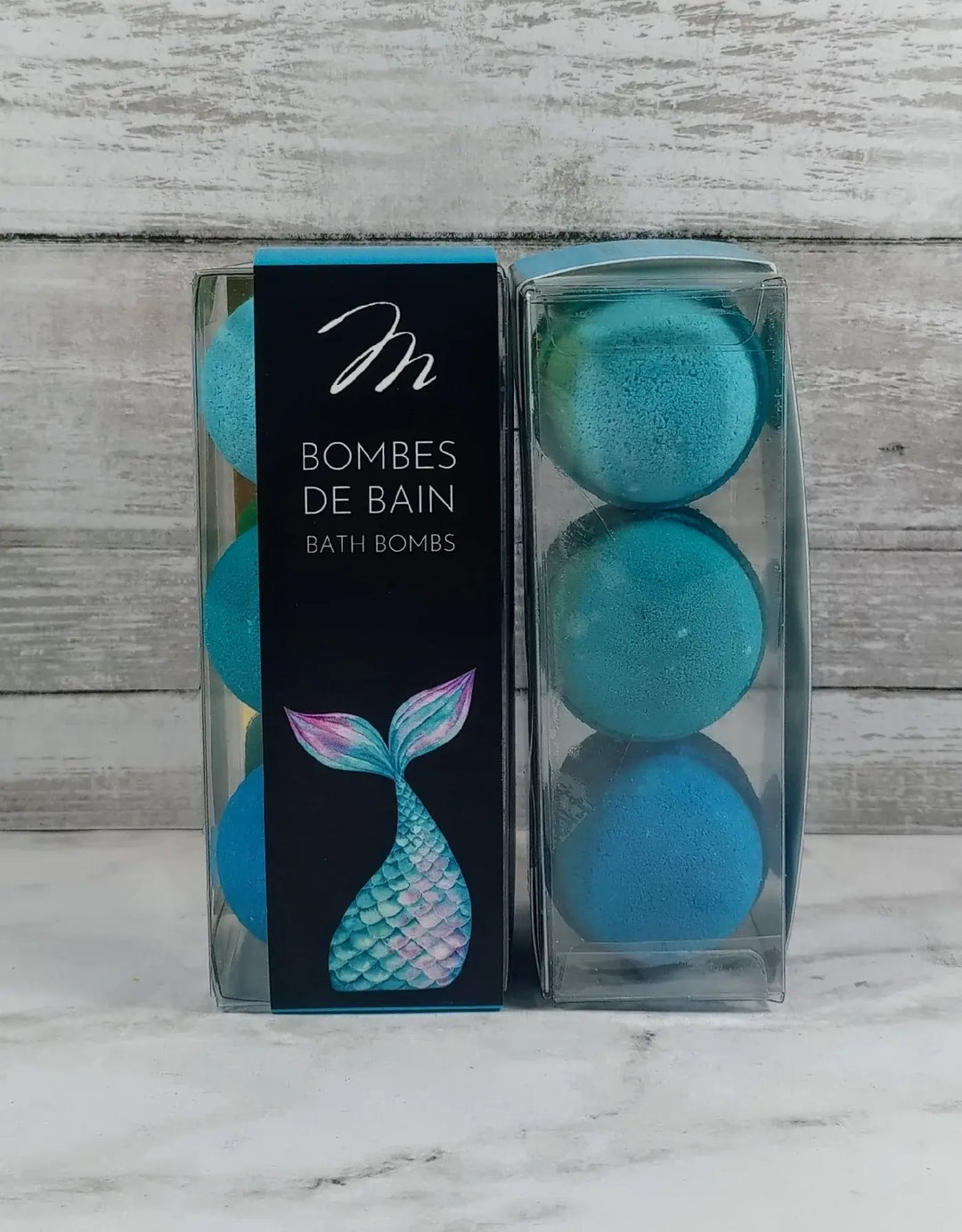 Margot - Ensemble de 3 Mini Bombes de Bain, Sirène