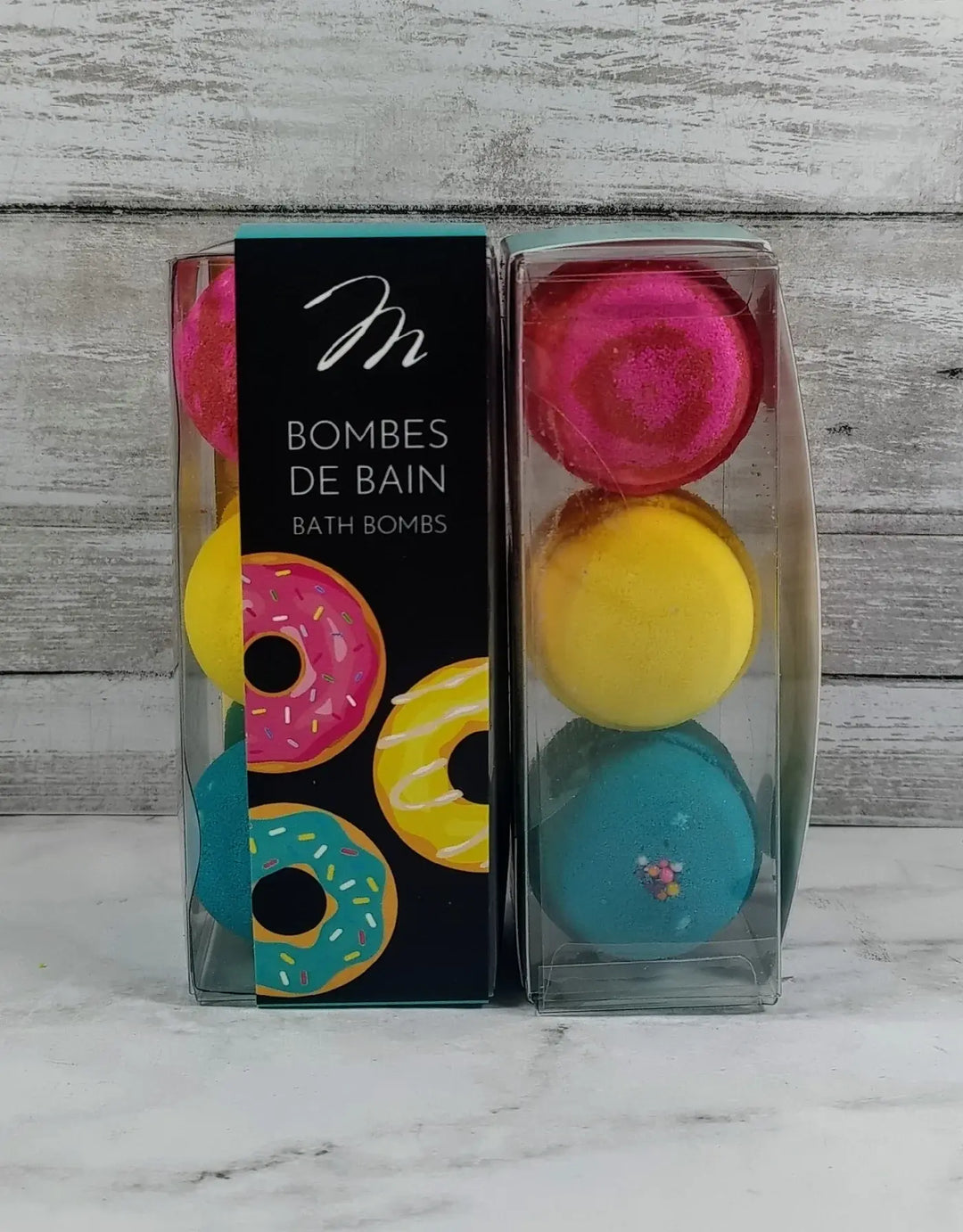 Margot - Ensemble de 3 Mini Bombes de Bain, Beignes