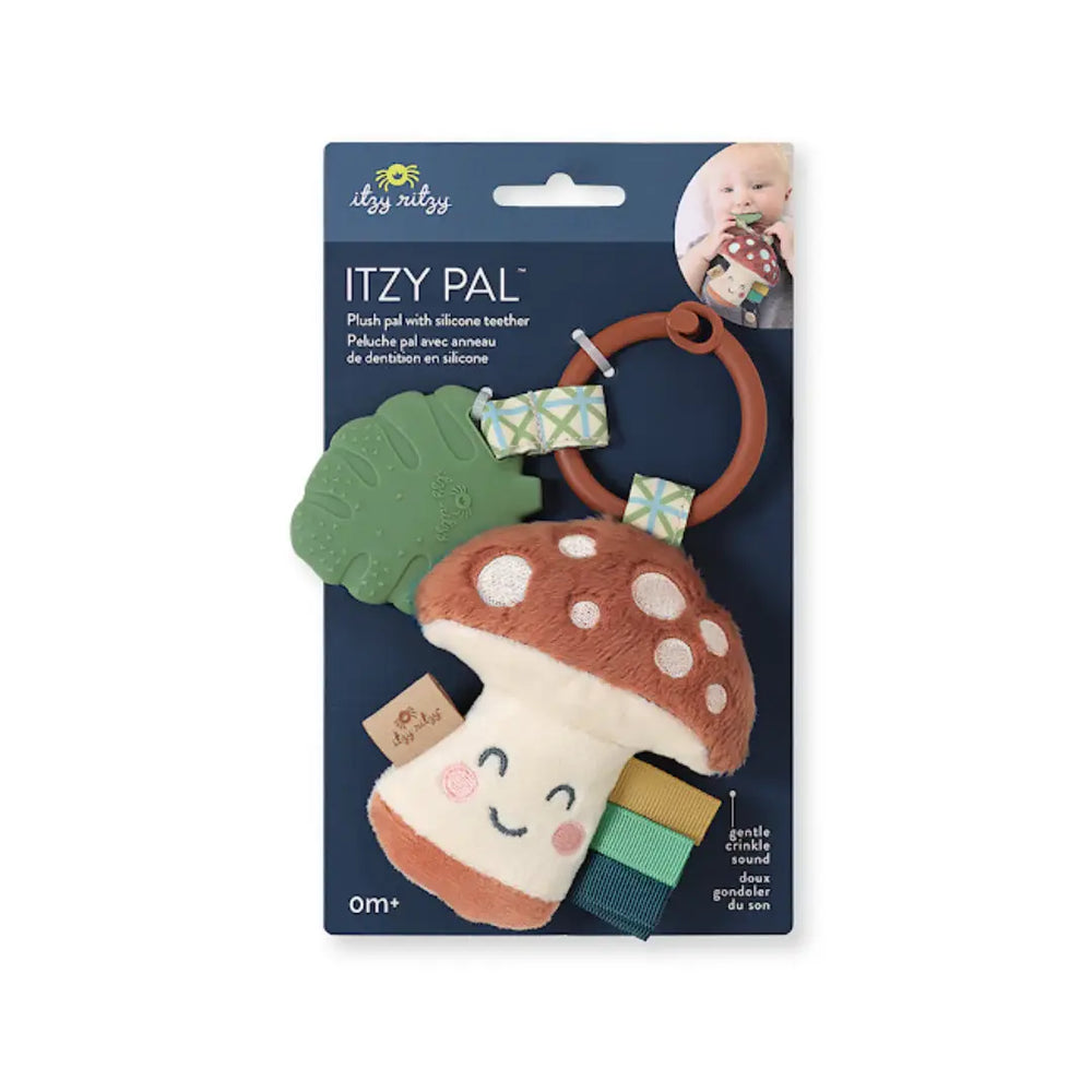 Itzy Ritzy - Peluche avec Jouet de Dentition, Champignon