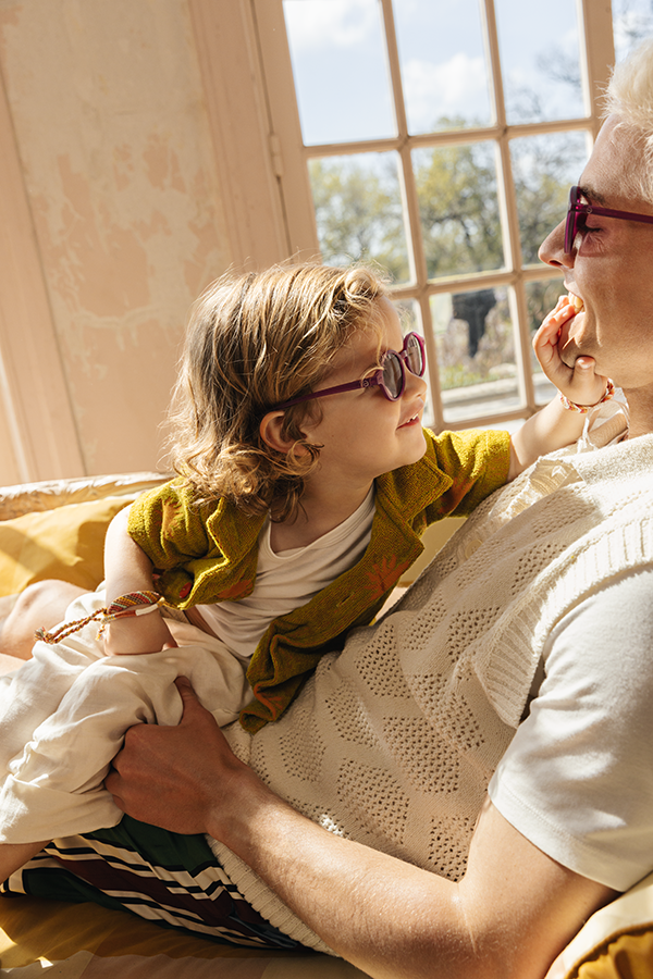 Lunettes de Soleil Bébés et Enfants, Violet Antique