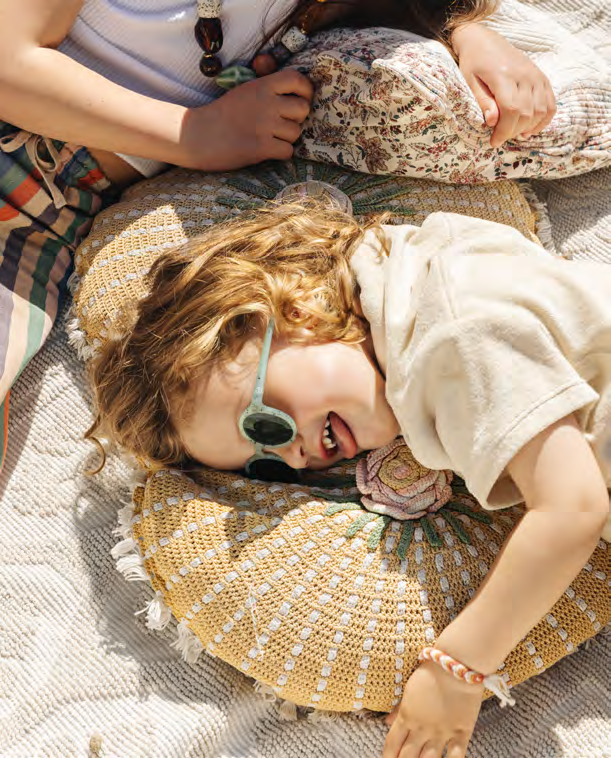 Lunettes de Soleil Bébés et Enfants, Vert Moucheté