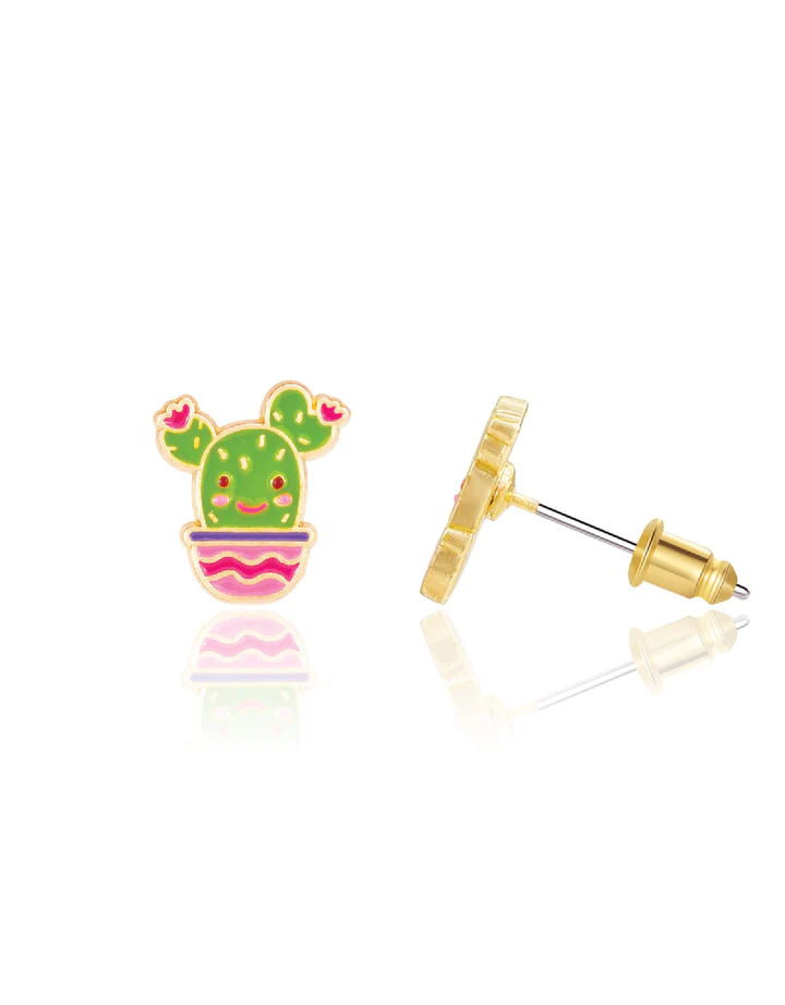 Girl Nation - Enamel Stud Earrings, Koala