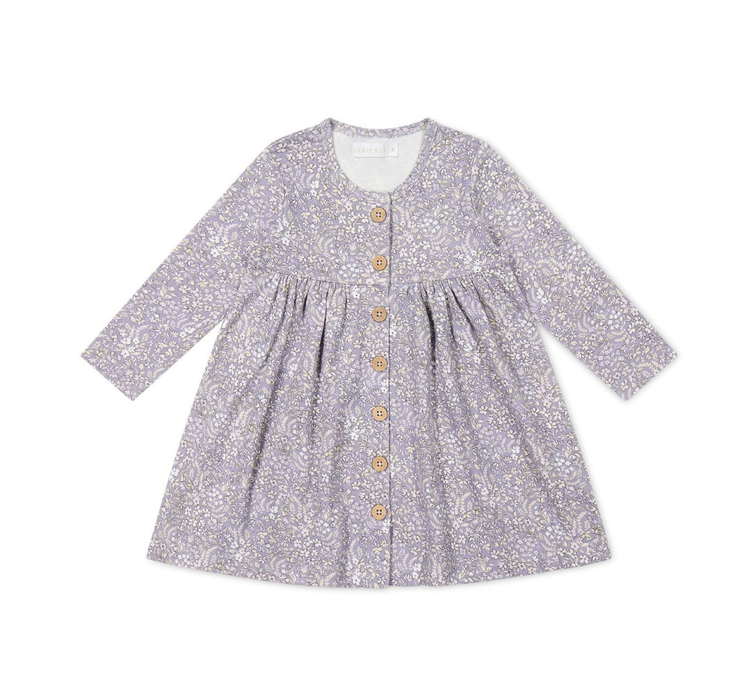 Jamie Kay - Robe en Coton Biologique Poppy, Lilas d'Avril