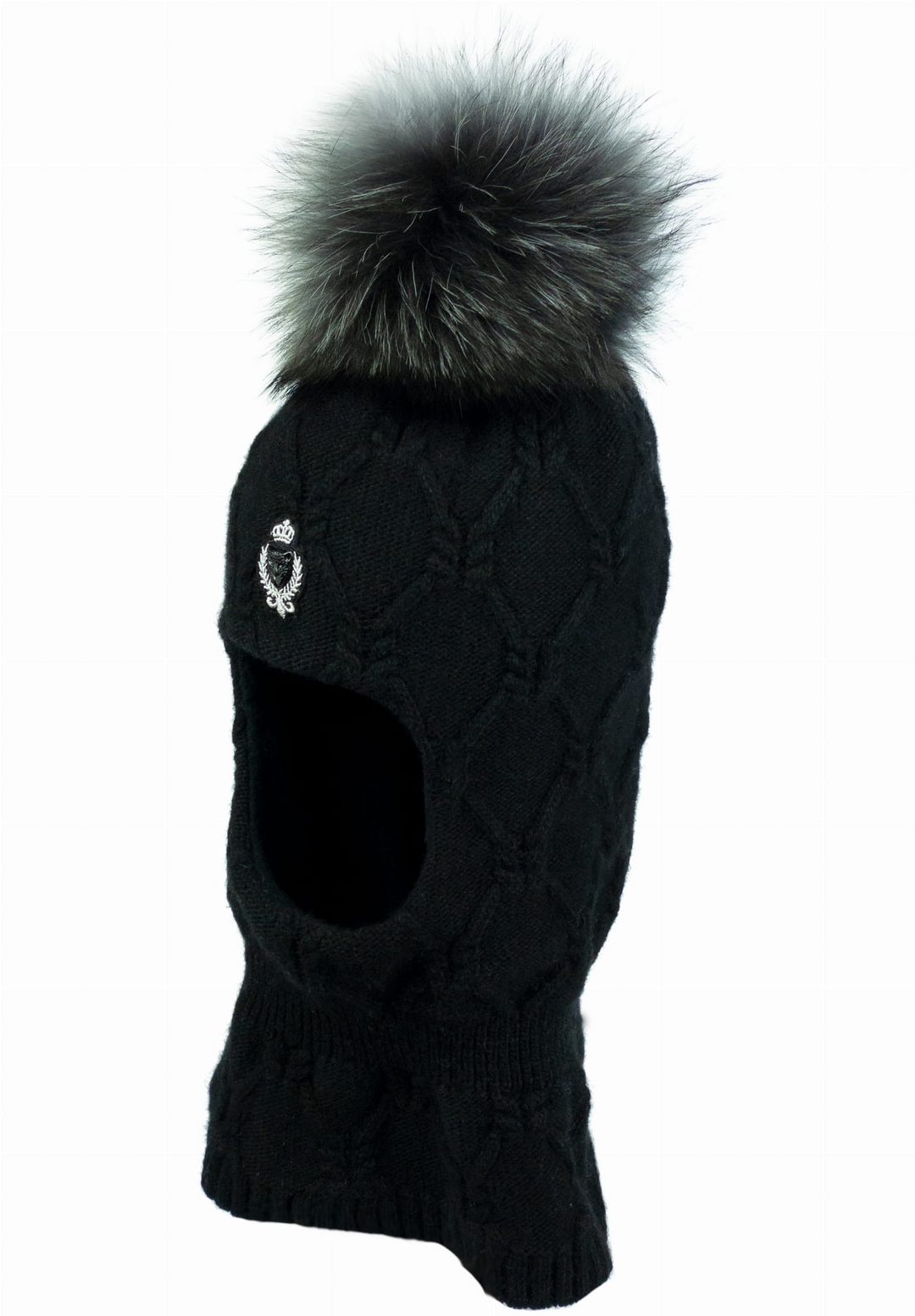 Jamiks -  Jarkko Balaclava with Pompom, Black