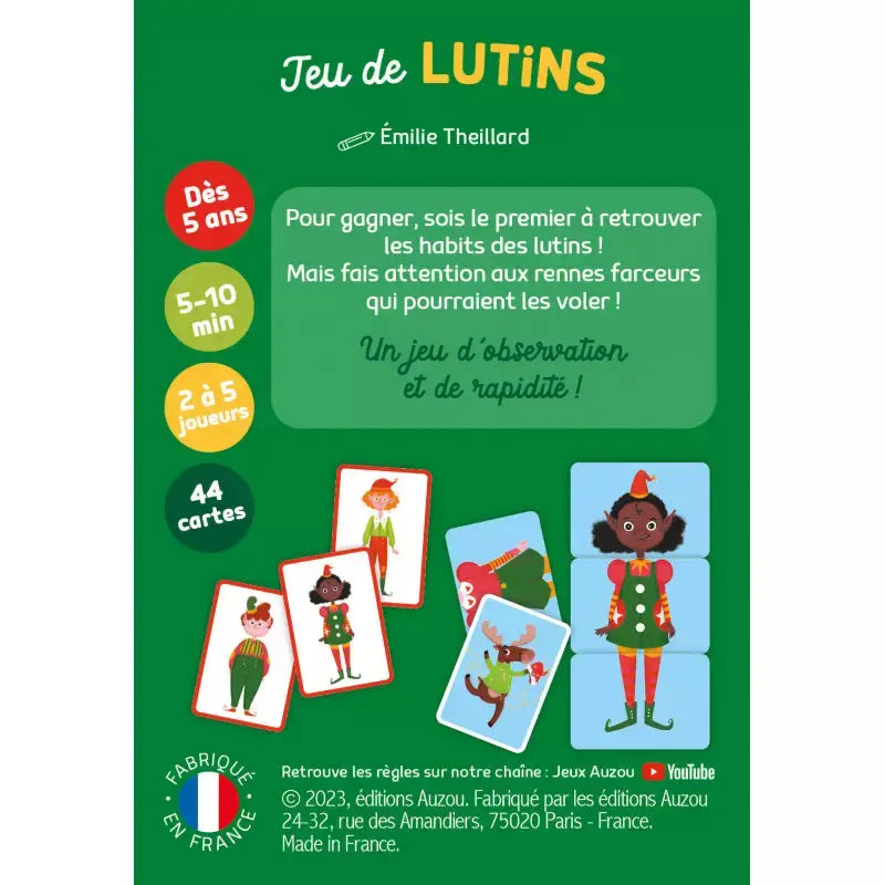 Jeu d'Observation, Jeu de Lutins